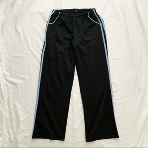 BLACK TRACK PANTS